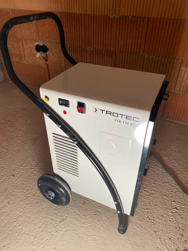 Bautrockner Trotec TTK 170 ECO auf Rollen